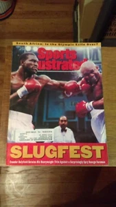 Sports Illustrated 4/29/1991 Evander Holyfield/George Foreman EX - Picture 1 of 1