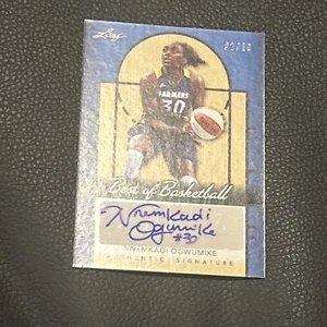 2013 Nnekadi Ogwumike 2/10 AUTO LEAF BEST OF BASKETBALL AUTHENTIC SIGNATURE - Picture 1 of 4