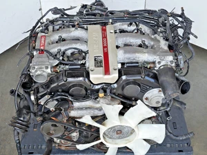 1990-1996 NISSAN 300ZX TWIN TURBO 3.0L V6 ENGINE 5 SPEED TRANSMISSION VG30DETT - Bild 1 von 16