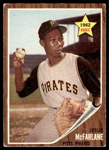1962 Topps Jesus McFarlane #229 - Imagen 1 de 2