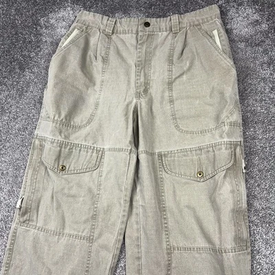 Pantalones cargo de colección para hombre 34x32 (se adapta a 32x31) suministro militar excedente doble rodilla Foto 1 de 4