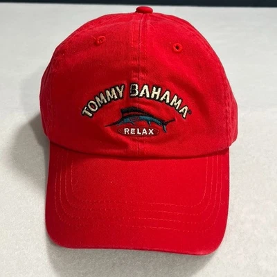 Tommy Bahama Hat Cap Strap Back Marlin Relax Adjustable Logo Beach Fishing - Image 1 of 4