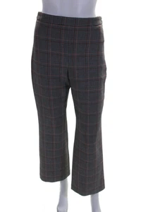 Pantalones de vestir Wilfred para mujer estampado pata de gallo pierna recta multicolor talla 4 - Imagen 1 de 7
