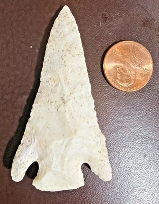 Impresionante punta de flecha de lago perdido auténtica de Georgia  Foto 1 de 4