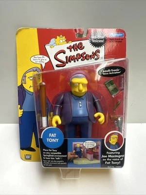 Los Simpson Fat Tony All-Star Voices Serie 1 Joe Mantegna Sin usar, en caja, Playmates Foto 1 de 4