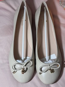 Schöner Kate Spade Ballerinas Größe 10M hellbeige Farbe, brandneu Karton 179 $ - Bild 1 von 12