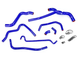 HPS Silicone Radiator + Heater Hose Kit for Ford 05-10 Mustang 4.0L V6 BLUE 09 - Picture 1 of 1