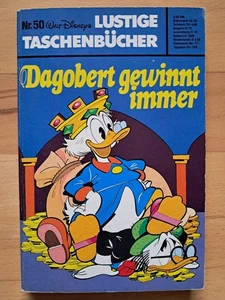 ERSTAUFLAGE Lustige Taschenbücher Nr.50 von 1977 Dagobert gewinnt immer - TOP - Picture 1 of 3