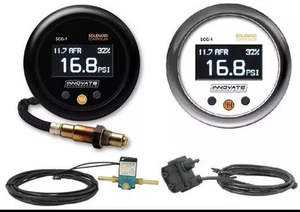 Innovate SCG-1 Digital Solenoid Boost Controller & Wideband O2 02 Gauge Kit 3882 - Foto 1 di 6