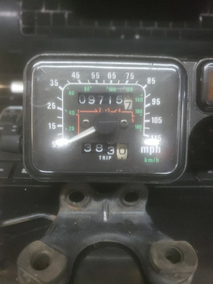 ✅ Velocímetro Honda XR650L XR 650L 2000 9715 millas indicado. Foto 1 de 4