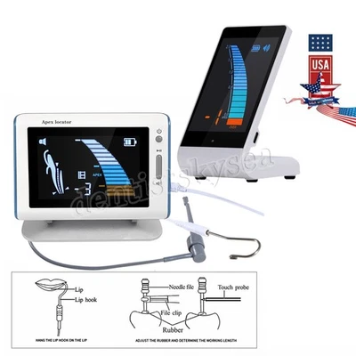 Localizador electrónico dental Endo Apex medición de conducto radicular micropex pro Foto 1 de 4