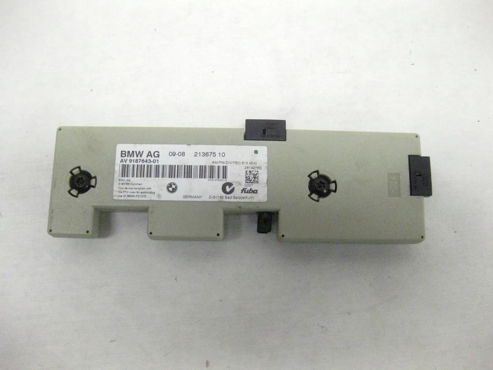 2006 BMW 330XI 328i E90 AM/FM-DIV Diversity Antenna Amplifier 213675 10 OEM  - Image 1 of 4
