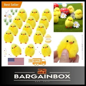 Charming Plush Chicks - Ideal for DIY Easter Eggs & Children’s Party Supplies - Picture 1 of 8