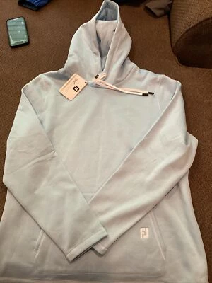 Moletom com capuz Footjoy feminino Space Dye tamanho XL novo com etiquetas  - Imagem 1 de 4