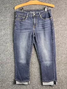 signature levi strauss jeans denim modern capri womens WPL 423 - Picture 1 of 11