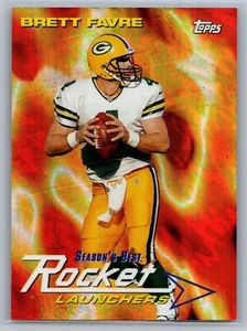 1999 Topps - Rocket Launchers Refractor Brett Favre #SB7 - HOF CASI NUEVO-COMO NUEVO - Imagen 1 de 2