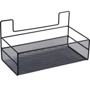 Bathroom Shelf Wandregal Metalldrahtkorb Hanging Closet Organizer Wire Baskets - Picture 1 of 11