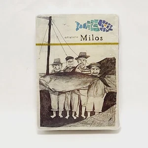 Estiatorio Milos Playing Cards Art Fish Seafood NIP - Picture 1 of 8