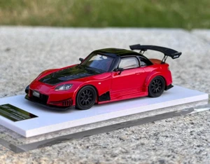 Onemodel 1:64 Red JDM JS AP S2000 Racing Sports Model Diecast Resin Car - Picture 1 of 5