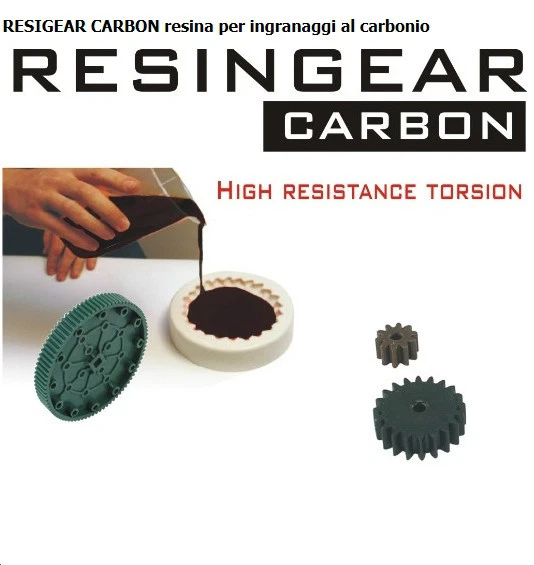 RESINGEAR Carbon Prochima resina per stampaggio ingranaggi in carbonio 250 gr