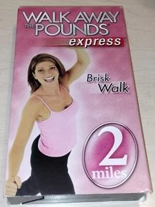 Walk Away The Pounds Express Brisk Walk 2 Miles VHS Leslie Sansone - Picture 1 of 2