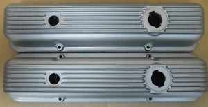 GM 3965543 & 3965544 Z28/LT1 Valve Covers, Left & Right, Aluminum, Painted, Pair - Picture 1 of 3