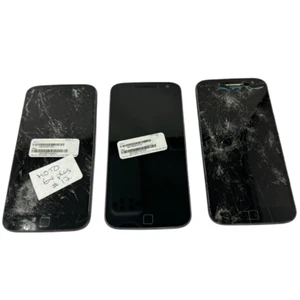 Lot of 3 Motorola Moto G4 Plus XT1644 Smartphone 32GB 5.5" 16MP Android AT&T - Picture 1 of 13