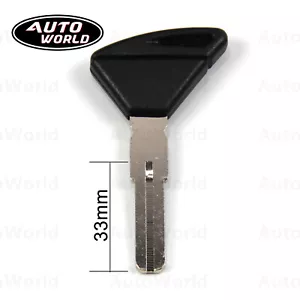 33MM Uncut Blade Blank Key For Aprilia ETV 1000 Caponord RS125 250 NA Mana850 BC - Picture 1 of 5