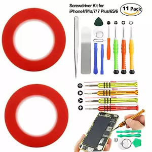 Cell Phone Repair Screwdriver Kit Tool Screen Removal Adhesive Stick for Phones - Picture 1 of 19