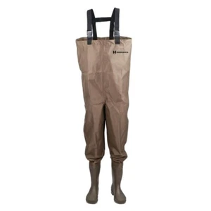 MACKCBC09 Hodgman Mackenzie Cleated Bootfoot Chest Waders Size 9 Brown - Picture 1 of 1