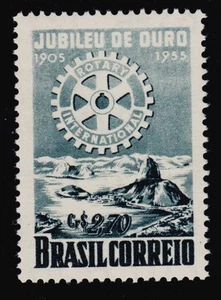 BRAZIL  SCOTT # 817   MNH   ROTARY INTERNATIONAL TOPICAL - Picture 1 of 1