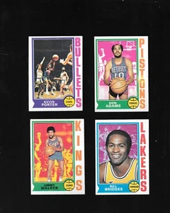 1974-75 Topps U-Pick #4-#79 Finish your Set Basketball Trading Cards NBA - Picture 1 of 23