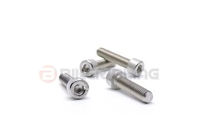 BMW F800GT K71 2013-2015 stainless steel top yoke handlebar clamp bolts - Image 1 of 4