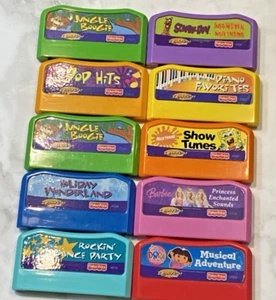 Lot of 10 FISHER PRICE I Can Play Piano Cartridges - ASST GC5 CHRISTMAS DORA ETC - Picture 1 of 6