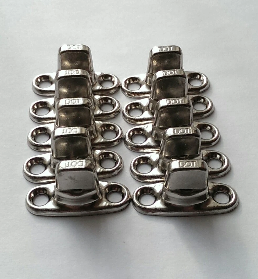 10 Common Sense 2 Screw Turn Button, Twist Lock Fasteners DOT Single Stud - Image 1 of 1