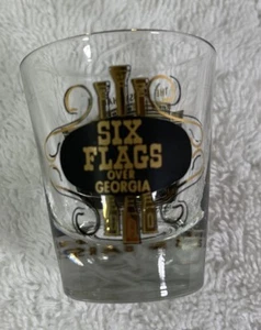 Six Flags Over Georgia Shot Glass- The Music Hall- Entertainment Under the Stars - Picture 1 of 7