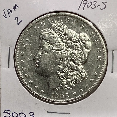 1903 S Vam 2 Small S Morgan Silver Dollar HIGH Grade KEY Date Rare US Coin #5003 Cover