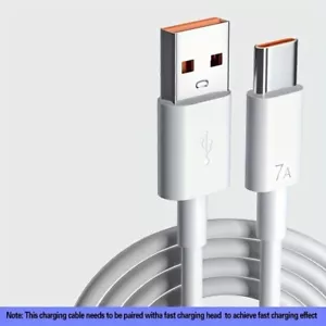 USB-C Lead For Samsung S8 S9 S10+ S20+ Type-C Charging Fast Charger Phone Cable - Picture 1 of 5