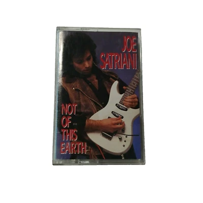 Joe Satriani Not Of This Earth Cassette Tape  Guitar Rock - Image 1 of 4