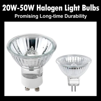 Halogen Spotlight Bulb 2800-3200k 20w 35w 50w 110v 220v 12v Dimmable Spotlights - Image 1 of 4