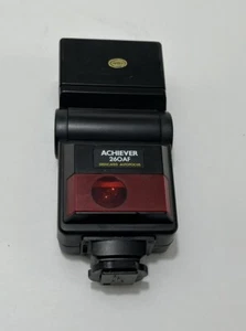 ACHIEVER 260AF Dedicated Autofocus Accessory FLASH *Adjusts 0°-30°-45°-60°-90° - Picture 1 of 2
