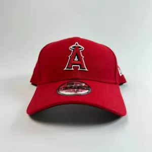 New Era Men's The League Anaheim Angels Game Red 9Forty Adjustable Cap 10047503 - Picture 1 of 1