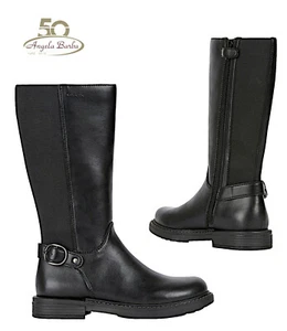 Botas Geox de Mujer para Chica de Piel Al Ternero Eslásticos Botines - Imagen 1 de 8