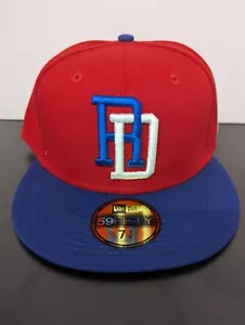 New Era Dominican Republic 59FIFTY Fitted Hat World Baseball Classic Red Blue - Picture 1 of 14