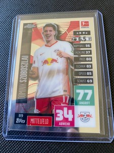 DOMINIK SZOBOSZLAI ROOKIE 2020-21 TOPPS CHROME MATCH ATTAX BUNDESLIGA#89