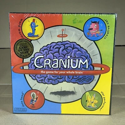 Cranium 2002 The Game For Your Whole Brain TOTY Game of the Year New Sealed - Image 1 of 4