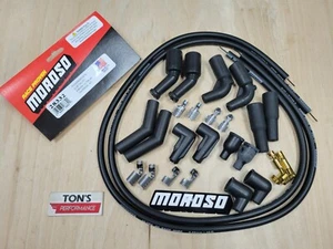 Moroso 28332 Harley Davidson Universal Bujía Wire kit 78-15 Ultra 40 Negro - Imagen 1 de 3