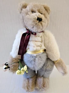 1990 Boyd's Bear Phillip Bearhop Plush Teddy Bear Joined Bell Hop 11" Tall - Picture 1 of 16
