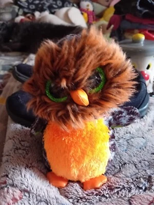 Ty Beanie Boos Midnight The Owl, Small Plush Soft Toy - Image 1 of 4