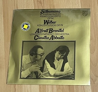 Record Vinyl Schumann Weber Brendel Abbado Klavier Piano Philips New StillSealed - Bild 1 von 4